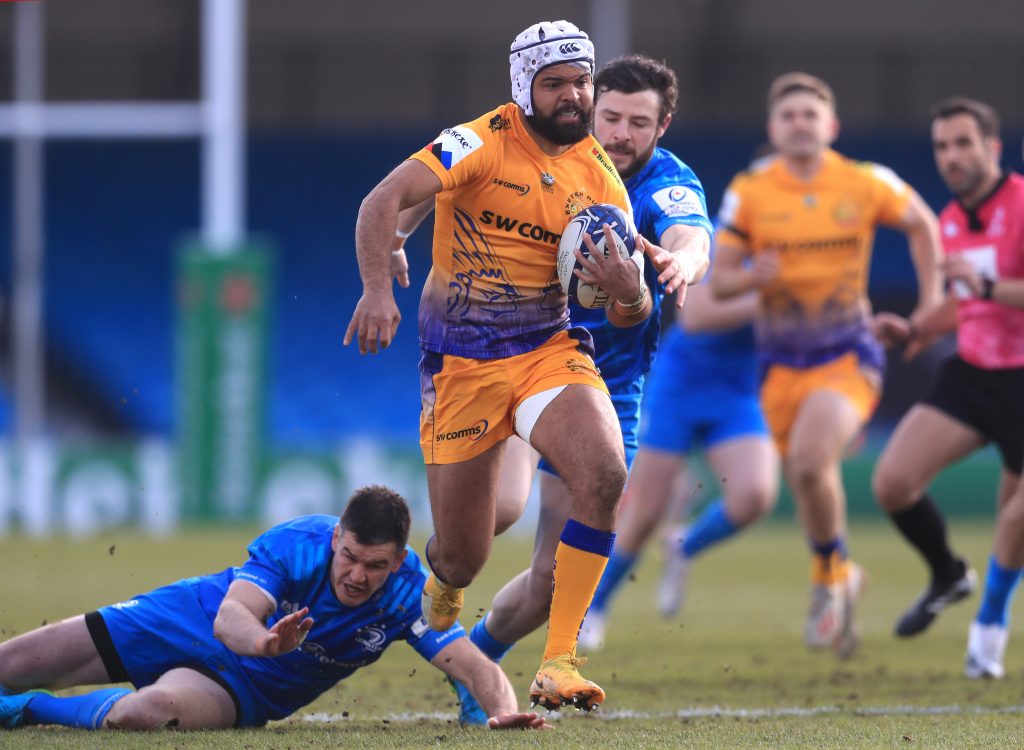 Exeter Chiefs v Leinster Rugby - Heineken Champions Cup - Quarter Final - Sandy Park