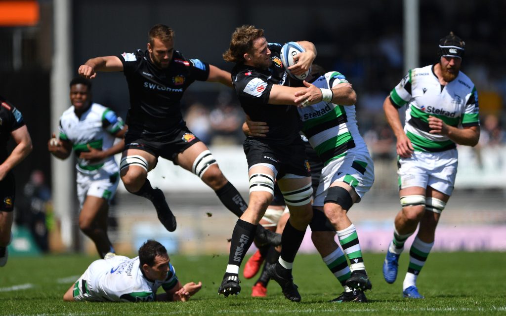 Exeter Chiefs v Newcastle Falcons - Gallagher Premiership - Sandy Park