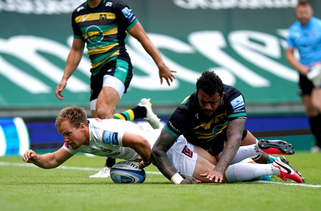 Northampton Saints v Exeter Chiefs - Gallagher Premiership - Franklin's Garden