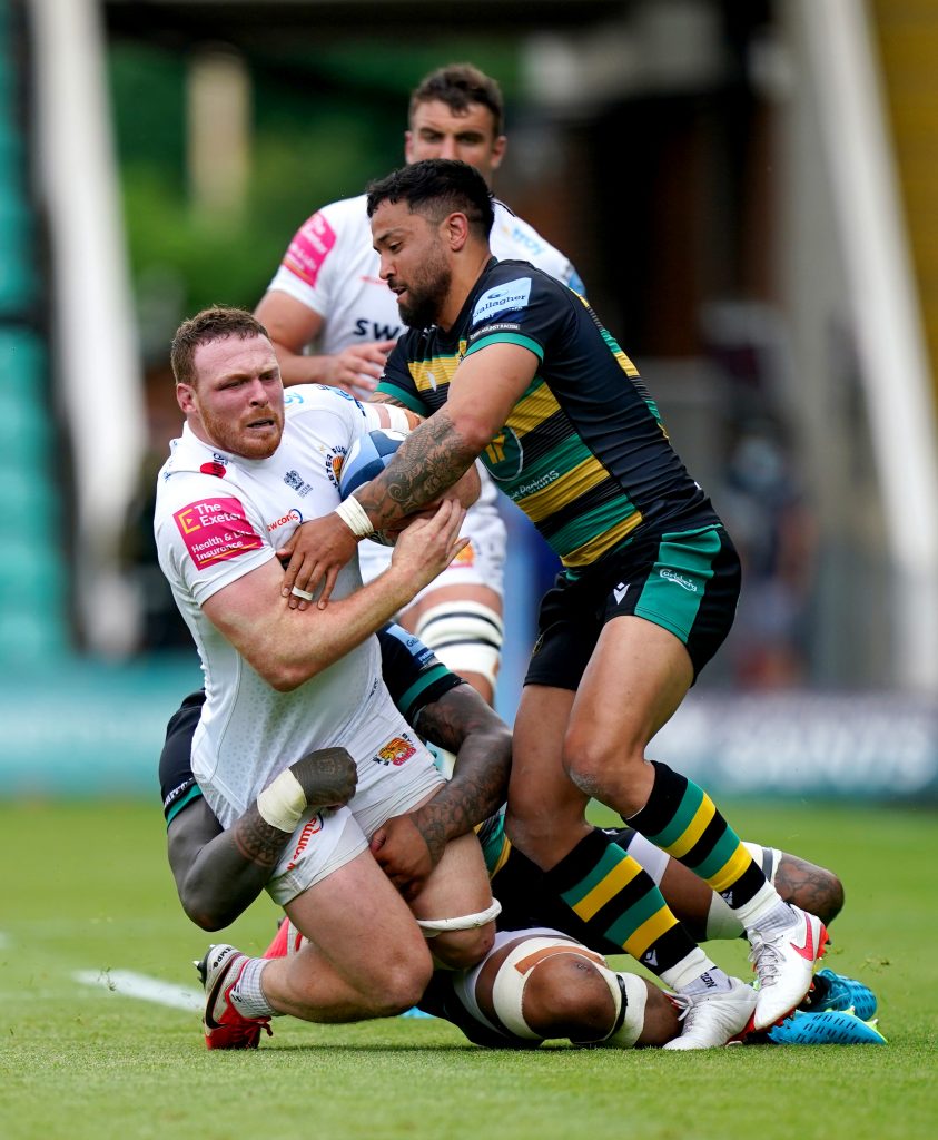 Northampton Saints v Exeter Chiefs - Gallagher Premiership - Franklin's Garden