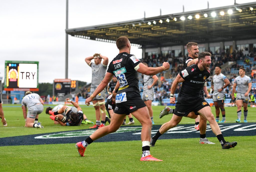 Exeter Chiefs v Sale Sharks - Gallagher Premiership - Semi-Final - Sandy Park